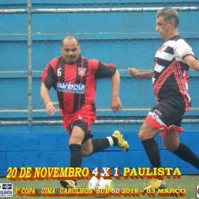 3ª COPA GUIMAGUARULHOS 40 E 50 ANOS - 2018 - SINDICATO E CAPIM MALUCO OS GRANDES CAMPEÕES 