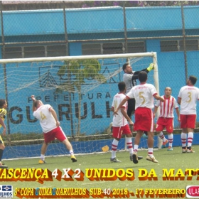 3ª COPA GUIMAGUARULHOS 40 E 50 ANOS - 2018 - SINDICATO E CAPIM MALUCO OS GRANDES CAMPEÕES 