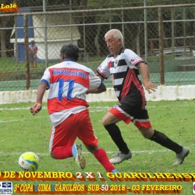 3ª COPA GUIMAGUARULHOS 40 E 50 ANOS - 2018 - SINDICATO E CAPIM MALUCO OS GRANDES CAMPEÕES 