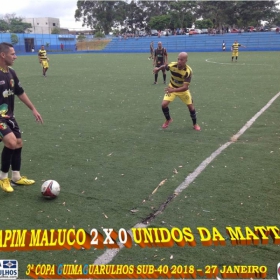 3ª COPA GUIMAGUARULHOS 40 E 50 ANOS - 2018 - SINDICATO E CAPIM MALUCO OS GRANDES CAMPEÕES 