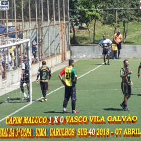 3ª COPA GUIMAGUARULHOS 40 E 50 ANOS - 2018 - SINDICATO E CAPIM MALUCO OS GRANDES CAMPEÕES 