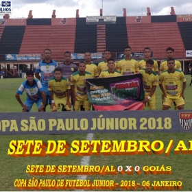 49ª COPA SÃO PAULO DE FUTEBOL JUNIOR 2018