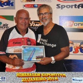 HOMENAGEM ESPORTIVA 