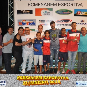 HOMENAGEM ESPORTIVA 