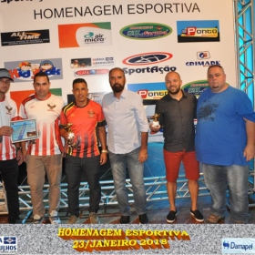 HOMENAGEM ESPORTIVA 