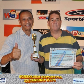 HOMENAGEM ESPORTIVA 