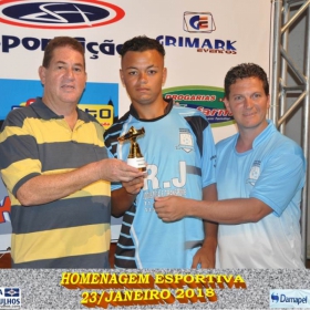 HOMENAGEM ESPORTIVA 