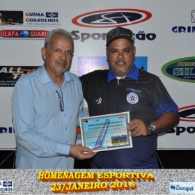 HOMENAGEM ESPORTIVA 