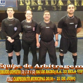  LIGA GUARULHENSE DE FUTSAL - COMANDO GOPOUVA -CAMPEÃO