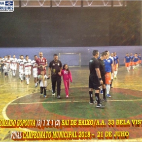  LIGA GUARULHENSE DE FUTSAL - COMANDO GOPOUVA -CAMPEÃO