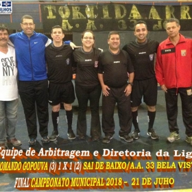  LIGA GUARULHENSE DE FUTSAL - COMANDO GOPOUVA -CAMPEÃO