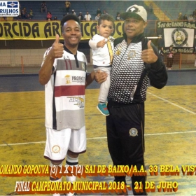  LIGA GUARULHENSE DE FUTSAL - COMANDO GOPOUVA -CAMPEÃO