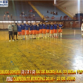  LIGA GUARULHENSE DE FUTSAL - COMANDO GOPOUVA -CAMPEÃO