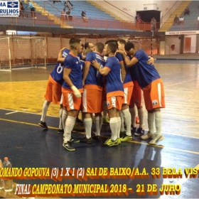  LIGA GUARULHENSE DE FUTSAL - COMANDO GOPOUVA -CAMPEÃO