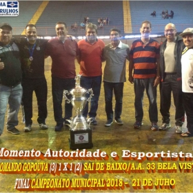  LIGA GUARULHENSE DE FUTSAL - COMANDO GOPOUVA -CAMPEÃO