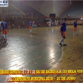  LIGA GUARULHENSE DE FUTSAL - COMANDO GOPOUVA -CAMPEÃO