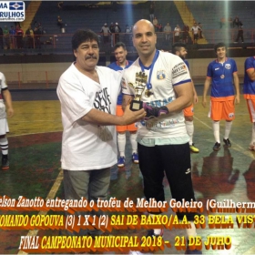  LIGA GUARULHENSE DE FUTSAL - COMANDO GOPOUVA -CAMPEÃO