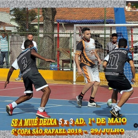 5ª COPA SÃO RAFAEL DE FUTSAL 2018