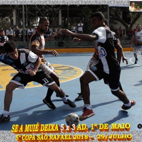 5ª COPA SÃO RAFAEL DE FUTSAL 2018