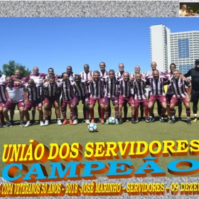 SERVIDORES 50 ANOS -UNIÃO DOS SERVIDORES - CAMPEÃO