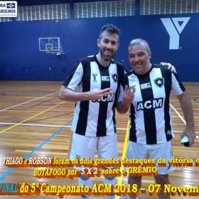 5º CAMPEONATO FUTSAL DA ACM GUARULHOS