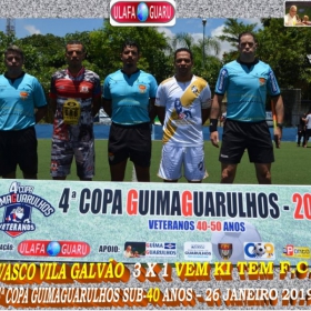 4ª COPA GUIMAGUARULHOS 2019 SUB-40 e SUB-50 ANOS- OS CAMPEÕES 