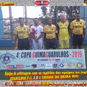 4ª COPA GUIMAGUARULHOS 2019 SUB-40 e SUB-50 ANOS- OS CAMPEÕES 