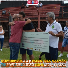 4ª COPA GUIMAGUARULHOS 2019 SUB-40 e SUB-50 ANOS- OS CAMPEÕES 