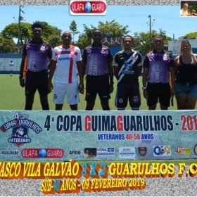 4ª COPA GUIMAGUARULHOS 2019 SUB-40 e SUB-50 ANOS- OS CAMPEÕES 