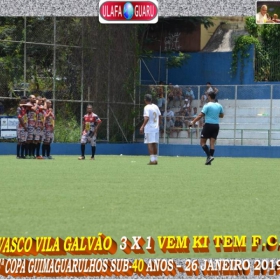 4ª COPA GUIMAGUARULHOS 2019 SUB-40 e SUB-50 ANOS- OS CAMPEÕES 