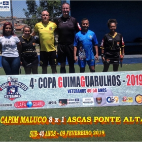 4ª COPA GUIMAGUARULHOS 2019 SUB-40 e SUB-50 ANOS- OS CAMPEÕES 