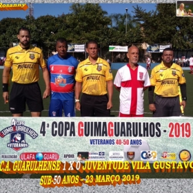 4ª COPA GUIMAGUARULHOS 2019 SUB-40 e SUB-50 ANOS- OS CAMPEÕES 