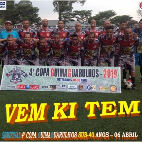 4ª COPA GUIMAGUARULHOS 2019 SUB-40 e SUB-50 ANOS- OS CAMPEÕES 