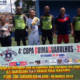 4ª COPA GUIMAGUARULHOS 2019 SUB-40 e SUB-50 ANOS- OS CAMPEÕES 