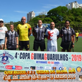 4ª COPA GUIMAGUARULHOS 2019 SUB-40 e SUB-50 ANOS- OS CAMPEÕES 