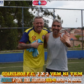 4ª COPA GUIMAGUARULHOS 2019 SUB-40 e SUB-50 ANOS- OS CAMPEÕES 