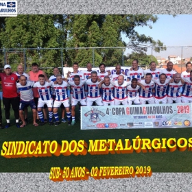 4ª COPA GUIMAGUARULHOS 2019 SUB-40 e SUB-50 ANOS- OS CAMPEÕES 