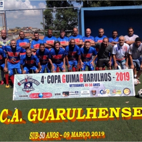 4ª COPA GUIMAGUARULHOS 2019 SUB-40 e SUB-50 ANOS- OS CAMPEÕES 