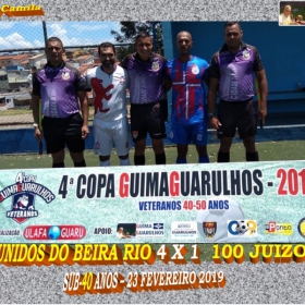 4ª COPA GUIMAGUARULHOS 2019 SUB-40 e SUB-50 ANOS- OS CAMPEÕES 