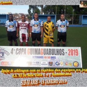 4ª COPA GUIMAGUARULHOS 2019 SUB-40 e SUB-50 ANOS- OS CAMPEÕES 