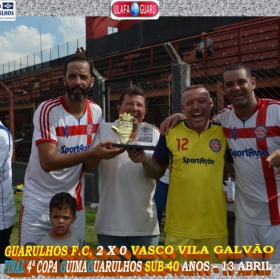 4ª COPA GUIMAGUARULHOS 2019 SUB-40 e SUB-50 ANOS- OS CAMPEÕES 