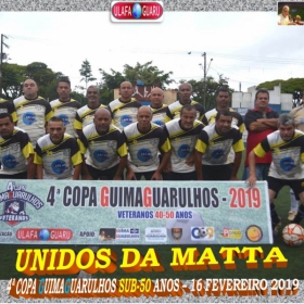 4ª COPA GUIMAGUARULHOS 2019 SUB-40 e SUB-50 ANOS- OS CAMPEÕES 