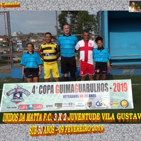 4ª COPA GUIMAGUARULHOS 2019 SUB-40 e SUB-50 ANOS- OS CAMPEÕES 