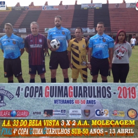 4ª COPA GUIMAGUARULHOS 2019 SUB-40 e SUB-50 ANOS- OS CAMPEÕES 