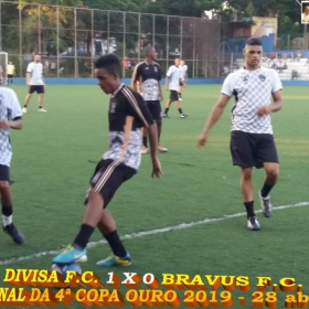 4ª COPA OURO 2019 - DIVISA F.C. É O GRANDE CAMPEÃO