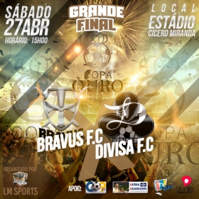 4ª COPA OURO 2019 - DIVISA F.C. É O GRANDE CAMPEÃO