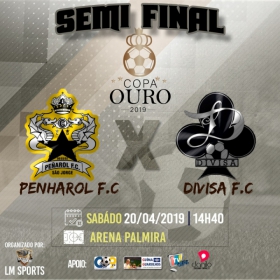 4ª COPA OURO 2019 - DIVISA F.C. É O GRANDE CAMPEÃO