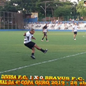 4ª COPA OURO 2019 - DIVISA F.C. É O GRANDE CAMPEÃO