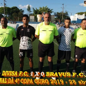 4ª COPA OURO 2019 - DIVISA F.C. É O GRANDE CAMPEÃO