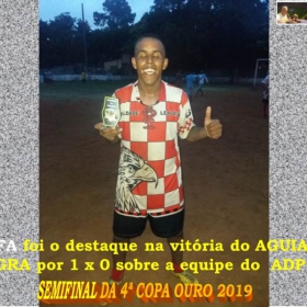 4ª COPA OURO 2019 - DIVISA F.C. É O GRANDE CAMPEÃO